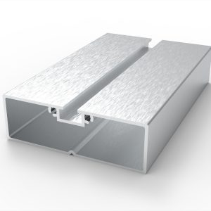 Aluminium planter rail 3.6m prefabricated 6063 T6 grade by Metal Planters UK
